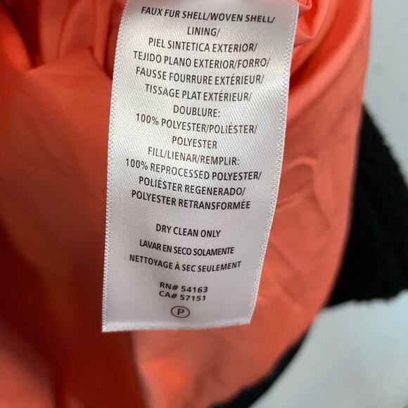 BASS OUTDOOR Women's Contrast Hood Sherpa Soft Pullover black XL - Picture 9 of 10